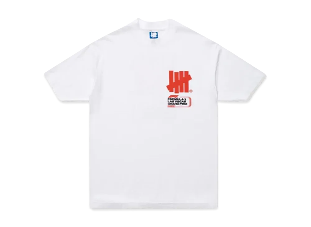 UNDEFEATED x F1 LVGP Lockup S/S Tee "White"