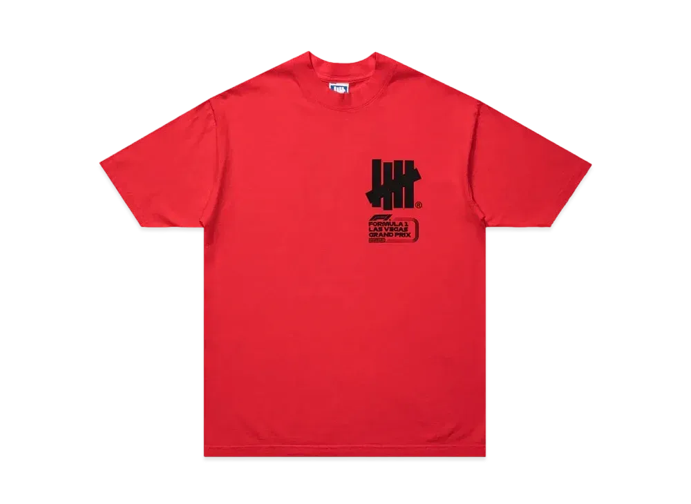 UNDEFEATED x F1 LVGP Lockup S/S Tee "Red"