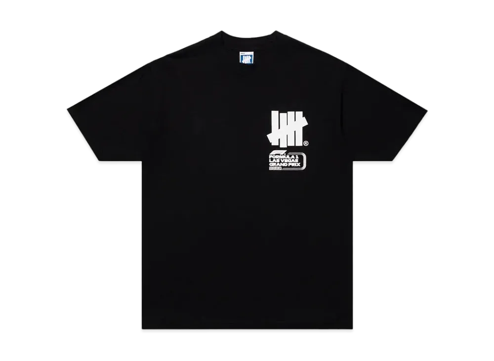 UNDEFEATED x F1 LVGP Lockup S/S Tee "Black"