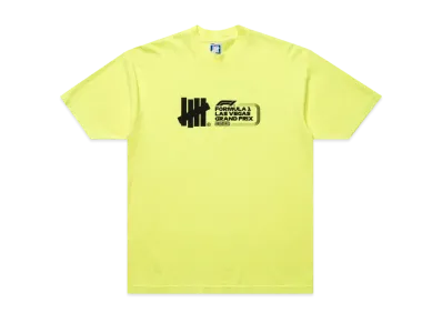 UNDEFEATED x F1 LVGP Logo S/S Tee "Yellow"