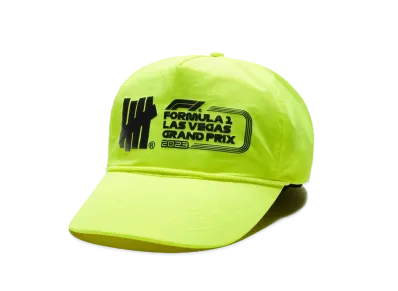 UNDEFEATED x F1 LVGP Logo Snapback "Yellow"