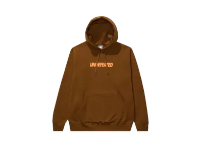 UNDEFEATED Logo Hoodie "Brown"