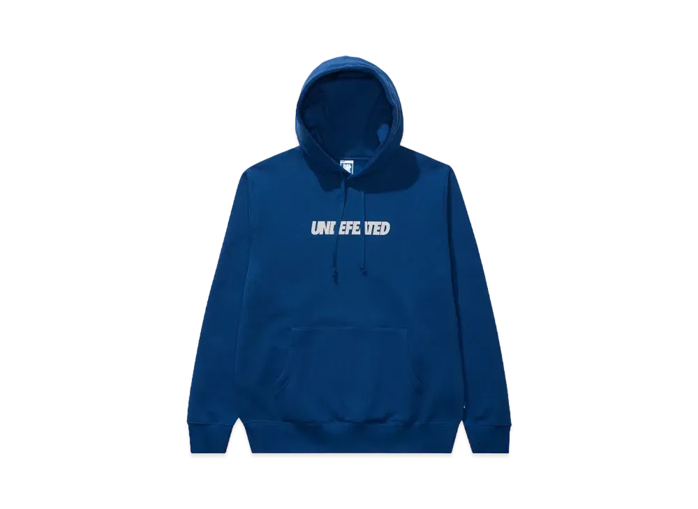 UNDEFEATED Logo Hoodie "Blue"