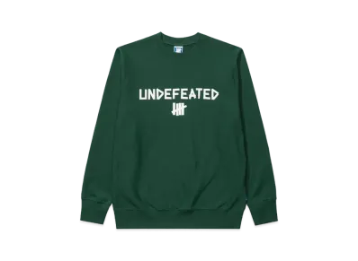 UNDEFEATED Taped Crewneck "Green"
