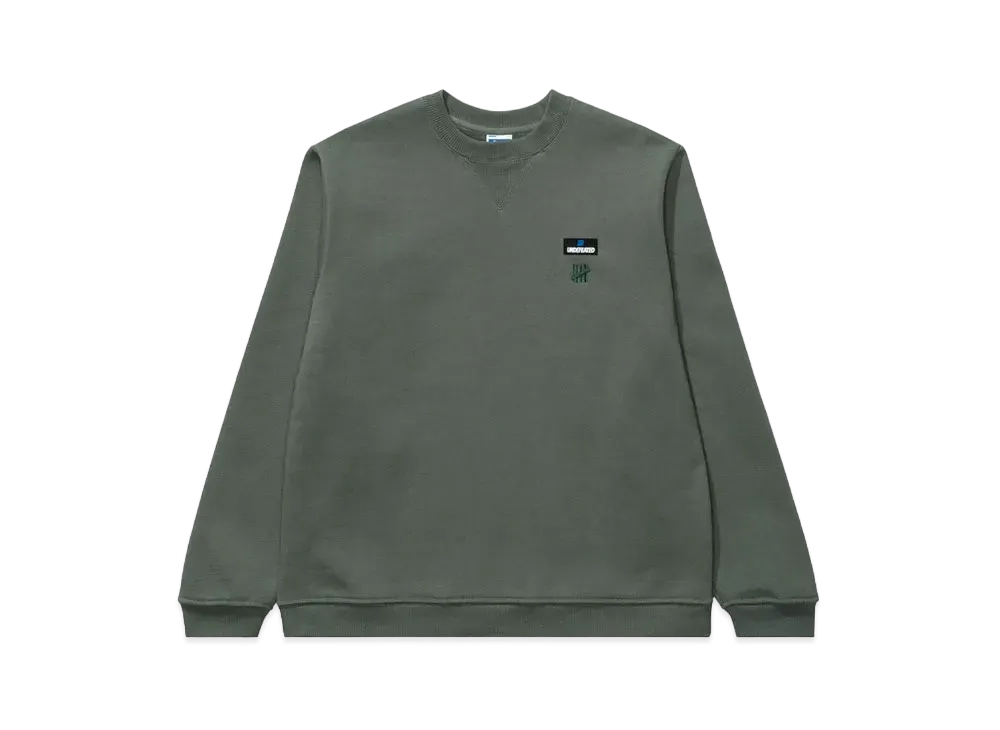 UNDEFEATED Premium Icon Crewneck "Olive"