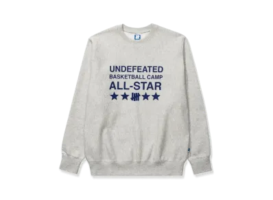 UNDEFEATED Camp Crewneck "Grey"