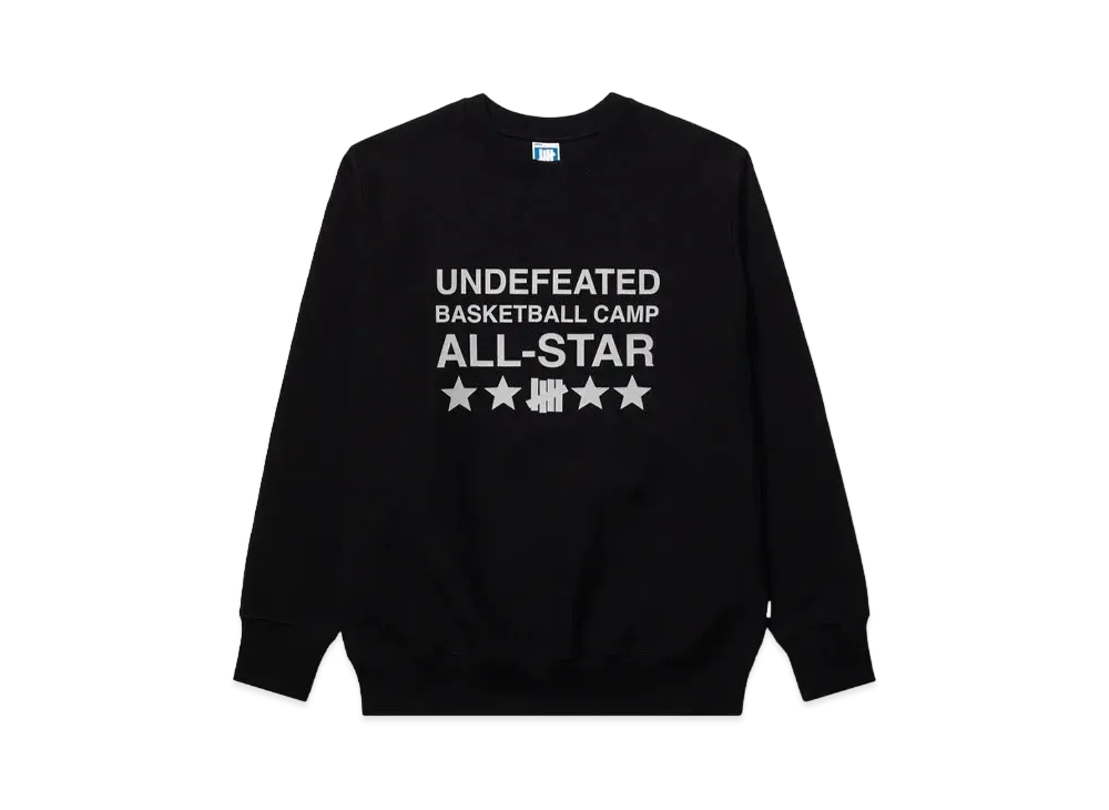 UNDEFEATED Camp Crewneck "Black"