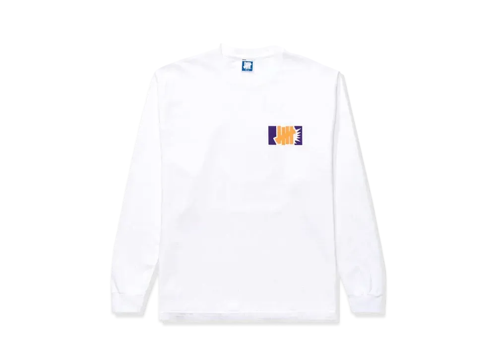 UNDEFEATED Sun L/S Tee "White"