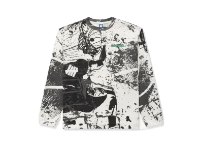 UNDEFEATED Shattered L/S Tee "White"