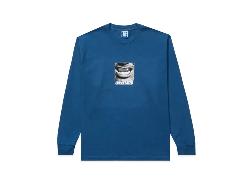 UNDEFEATED Grit L/S Tee "Blue"