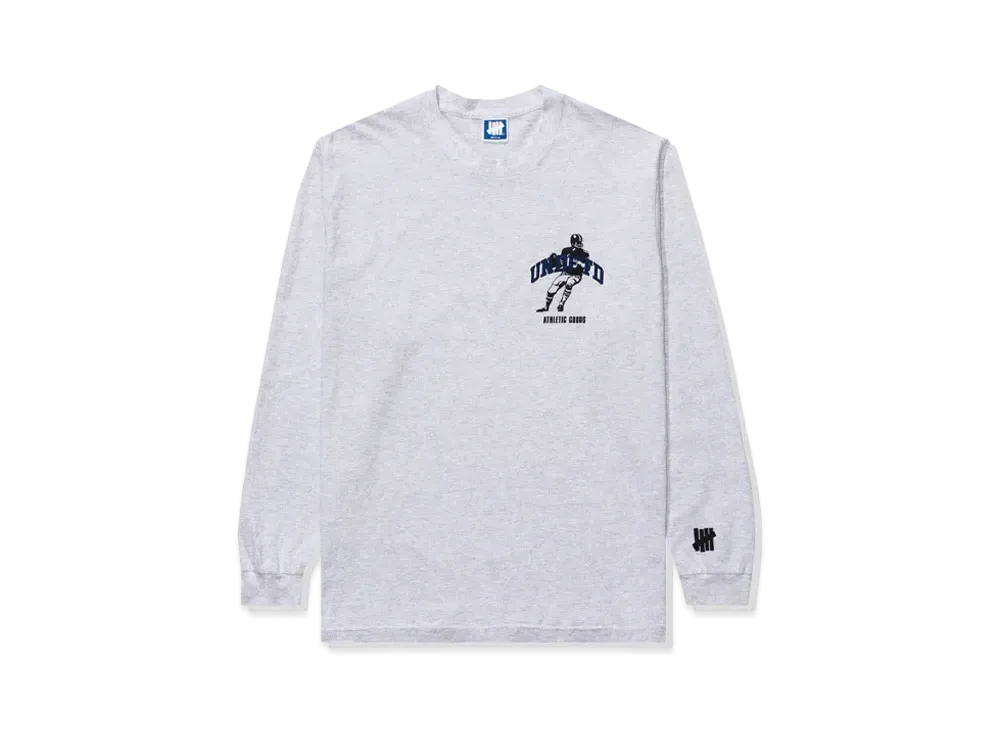 UNDEFEATED Field Day L/S Tee "Grey"
