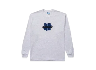 UNDEFEATED Lockup L/S Tee "Grey"