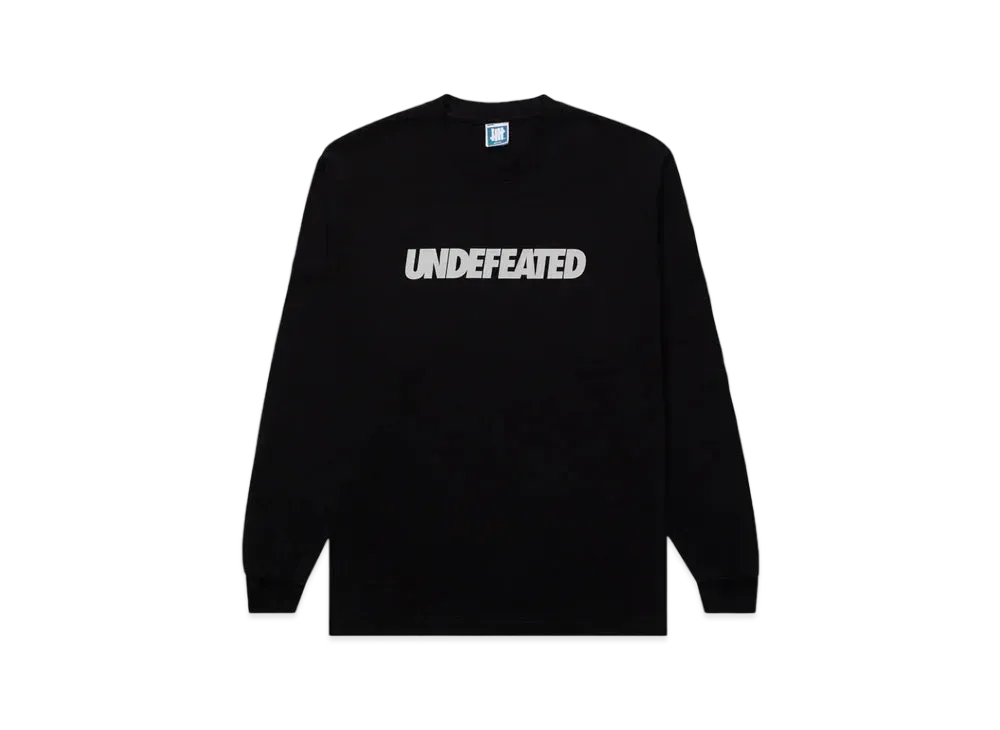 UNDEFEATED Logo L/S Tee "Black"