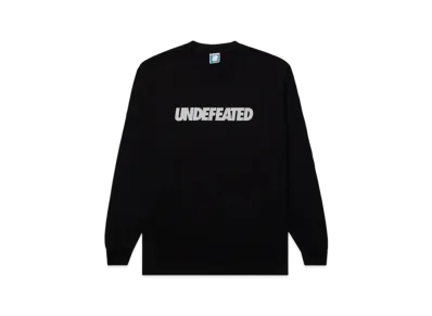 UNDEFEATED Logo L/S Tee "Black"