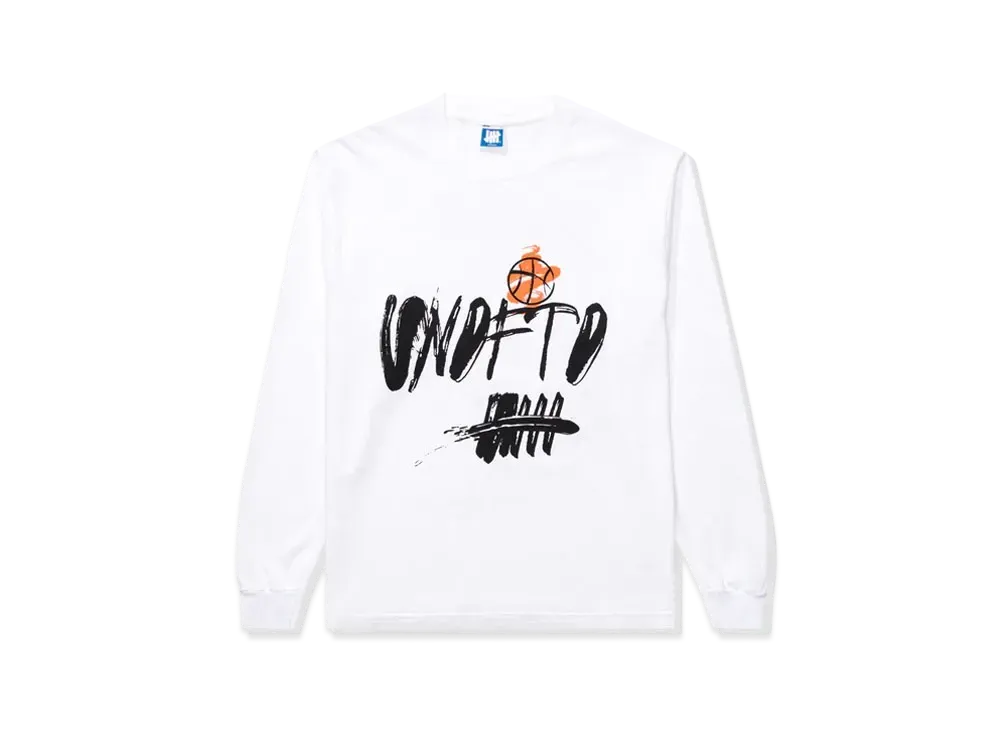 UNDEFEATED Love & Sports L/S Tee "White"