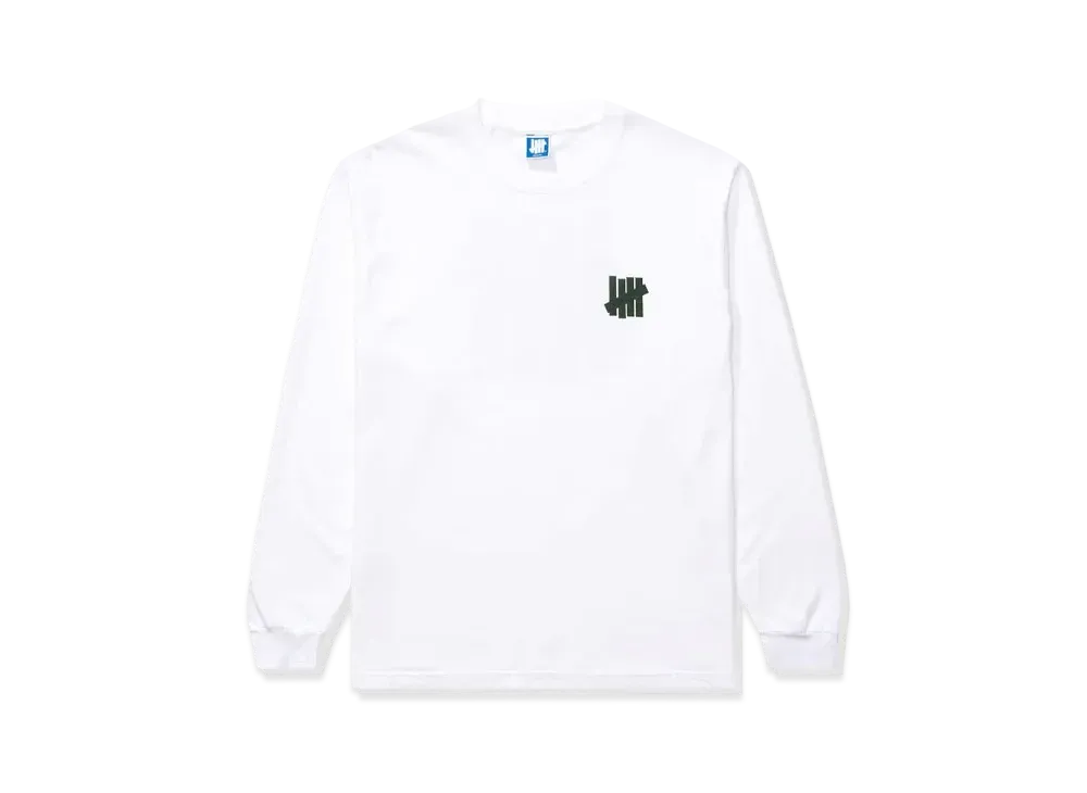 UNDEFEATED Icon L/S Tee "White"