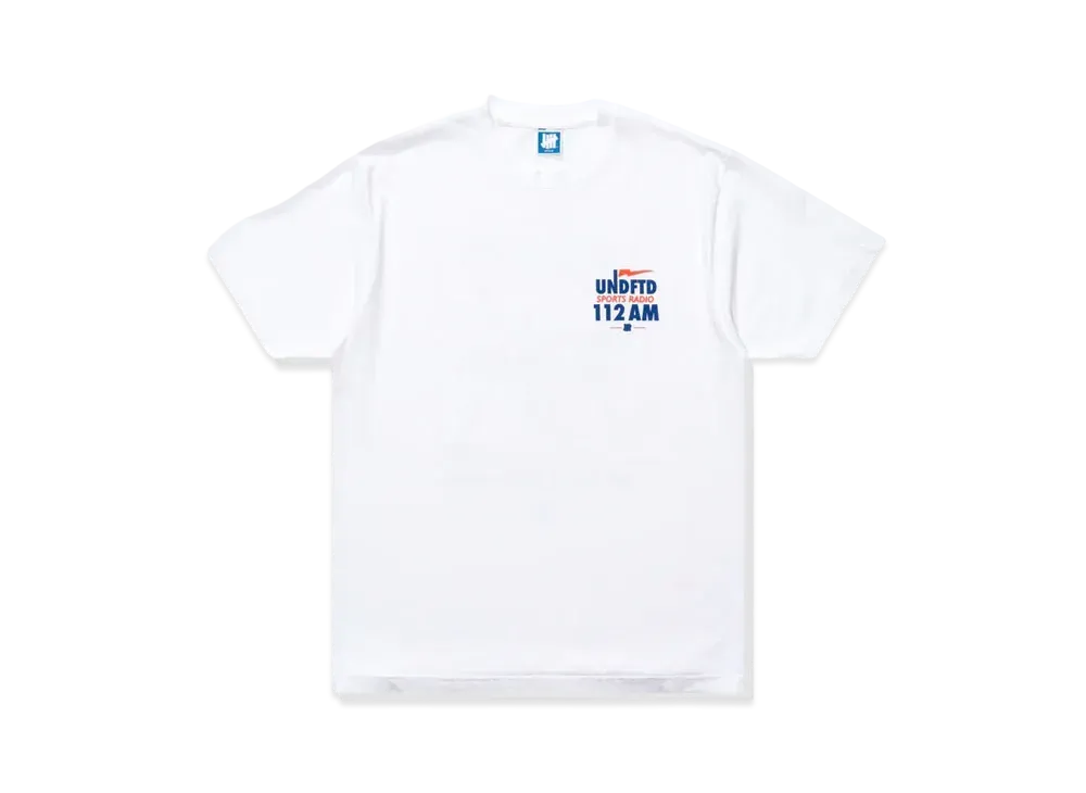 UNDEFEATED Sports Radio S/S Tee "White"