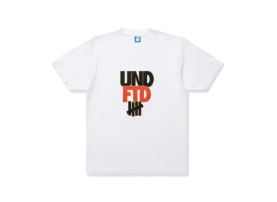 UNDEFEATED Stack S/S Tee "White"