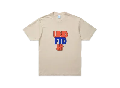 UNDEFEATED Stack S/S Tee "Beige"