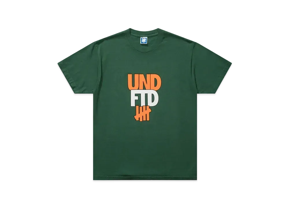 UNDEFEATED Stack S/S Tee "Green"
