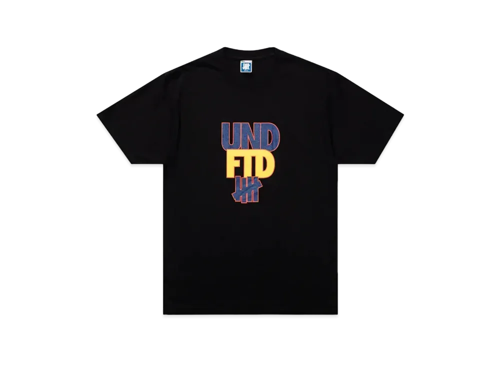 UNDEFEATED Stack S/S Tee "Black"