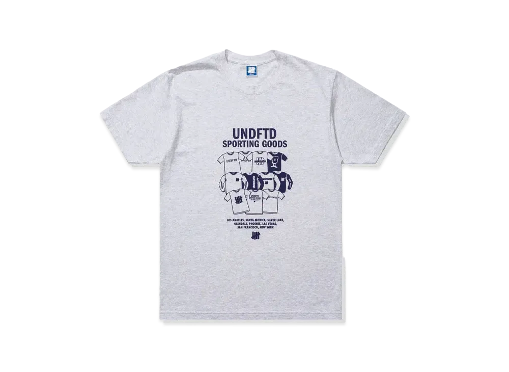 UNDEFEATED Catalog S/S Tee "Grey"