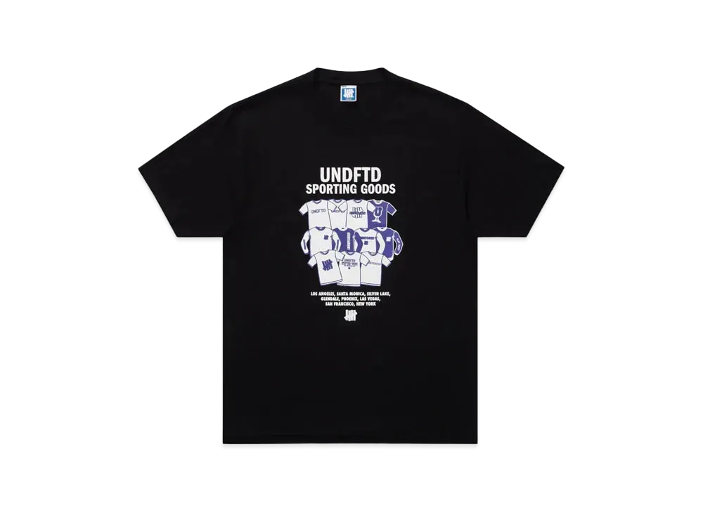 UNDEFEATED Catalog S/S Tee "Black"