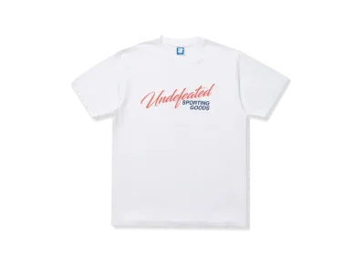 UNDEFEATED Script Shop S/S Tee "White"