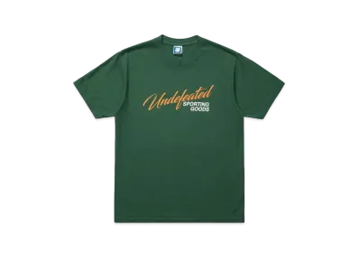 UNDEFEATED Script Shop S/S Tee "Green"