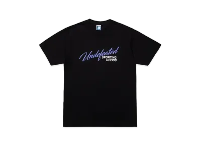 UNDEFEATED Script Shop S/S Tee "Black"