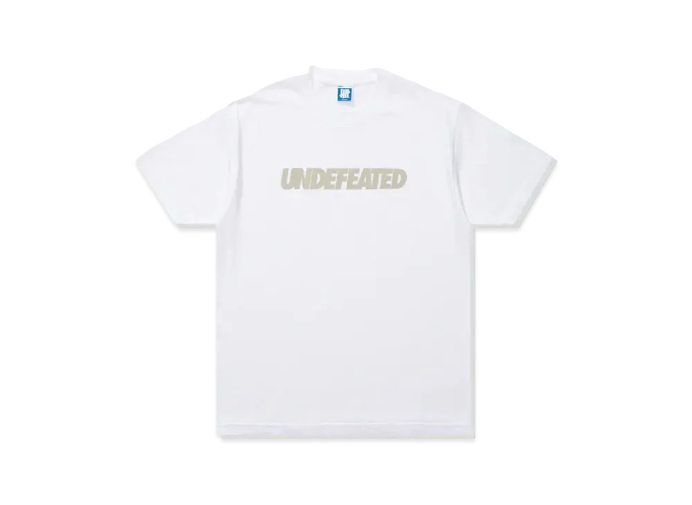 UNDEFEATED Logo S/S Tee "White"