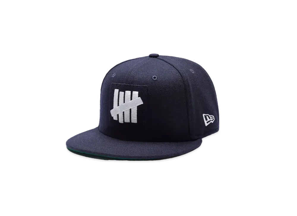 UNDEFEATED X NE Icon Patch Fitted "Navy"