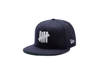 UNDEFEATED X NE Icon Patch Fitted "Navy"