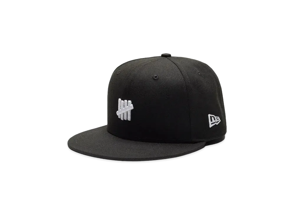 UNDEFEATED X NE Chainstitch Fitted "Black"