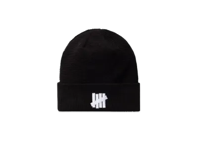 UNDEFEATED X NE Icon Contrast Knit Beanie "Black"