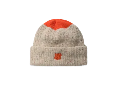 UNDEFEATED Icon Contrast Speckled Beanie "Off-White"