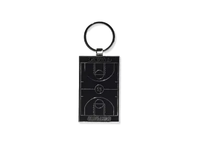 UNDEFEATED Court Keychain "Black"