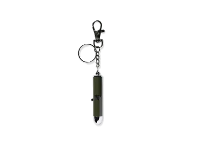 UNDEFEATED Laser Pointer Keychain "Olive"