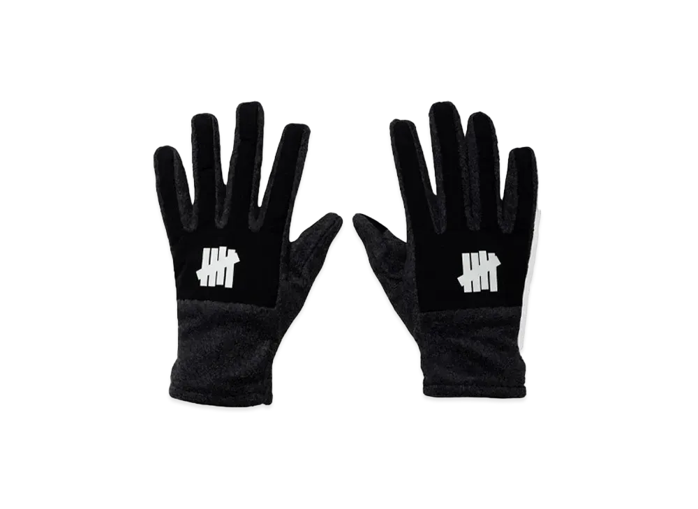 UNDEFEATED Polar Fleece Gloves "Gray"