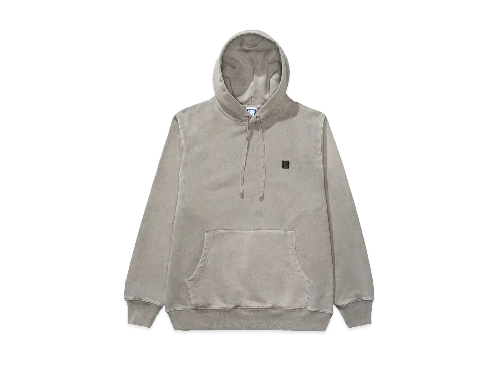 UNDEFEATED Icon Pigment Pullover Hood "Gray"