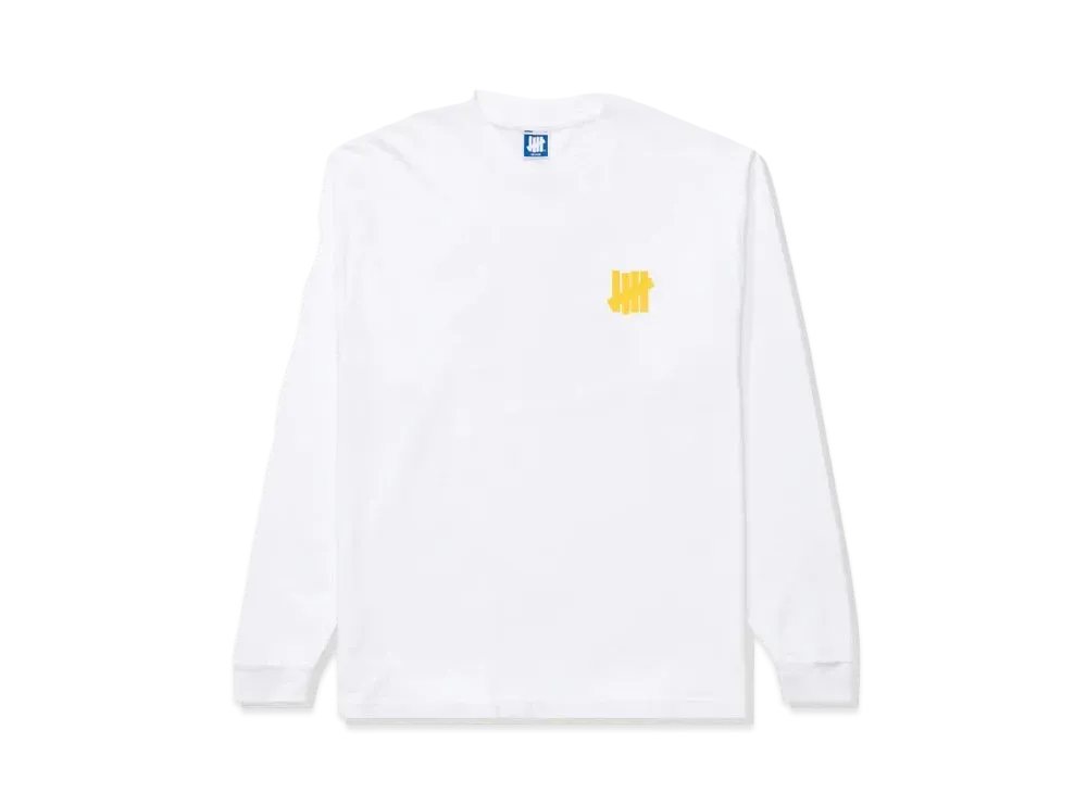 UNDEFEATED Icon L/S Tee "White"