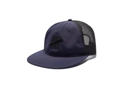 UNDEFEATED Nylon Mesh Icon Snapback "Navy"
