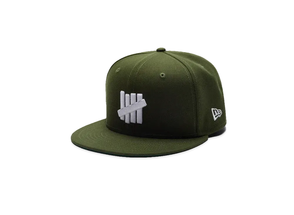 UNDEFEATED x Ne Icon Fitted "Olive"