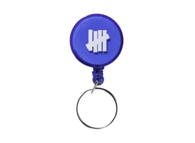 UNDEFEATED Retractable Keychain "Blue"