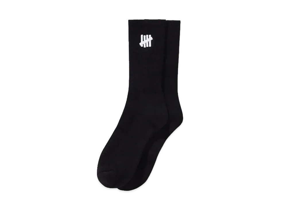 UNDEFEATED Icon Crew Sock "Black"
