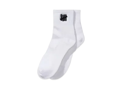 UNDEFEATED Icon Ankle Sock "White"