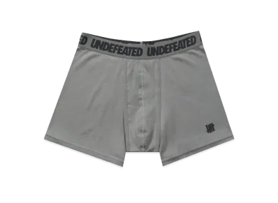 UNDEFEATED Icon Boxer Brief "Gray"