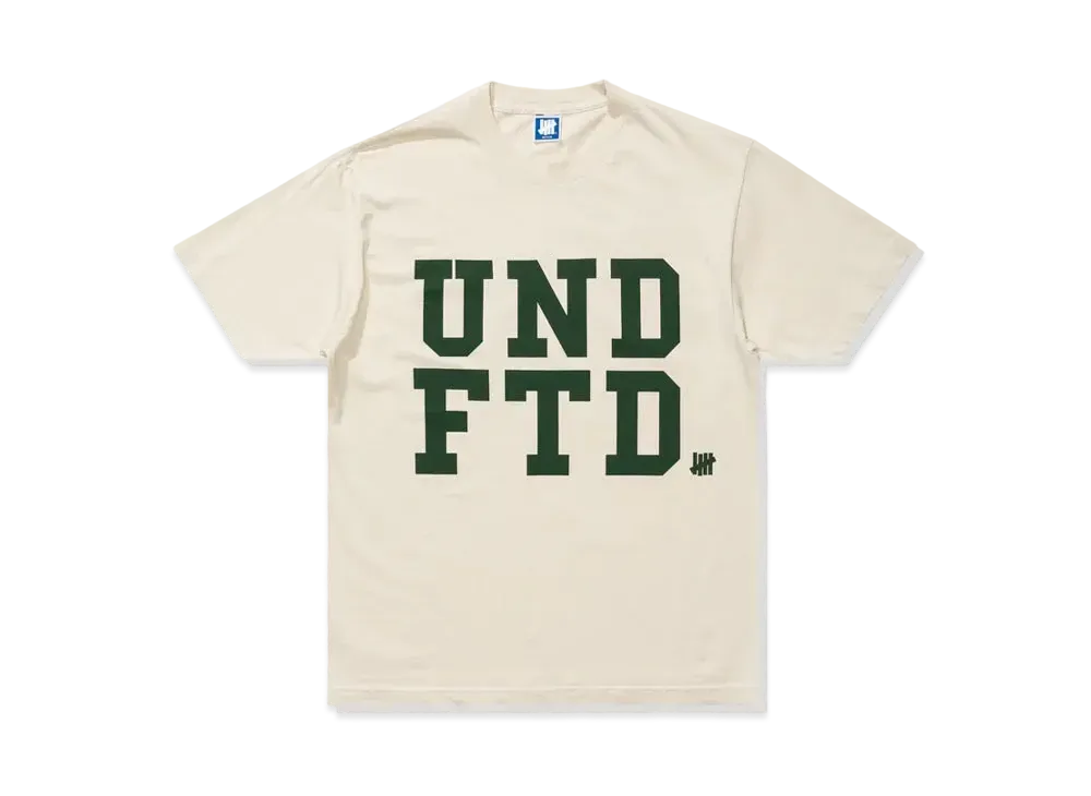 UNDEFEATED Block S/S Tee "Beige"