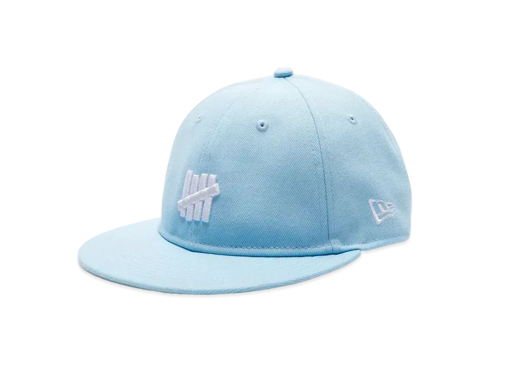UNDEFEATED x NE Icon Snapback "LT Blue"