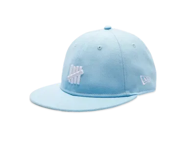 UNDEFEATED x NE Icon Snapback "LT Blue"